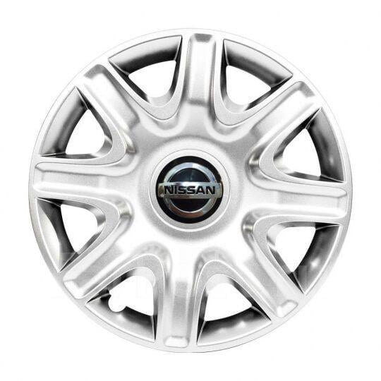 Автомобильные колпаки SKS 332 R15 с логотипом Nissan 4 шт. Серебристый Автомобильные колпаки SKS 332 R15 с логотипом Nissan 4 шт. Серебристый