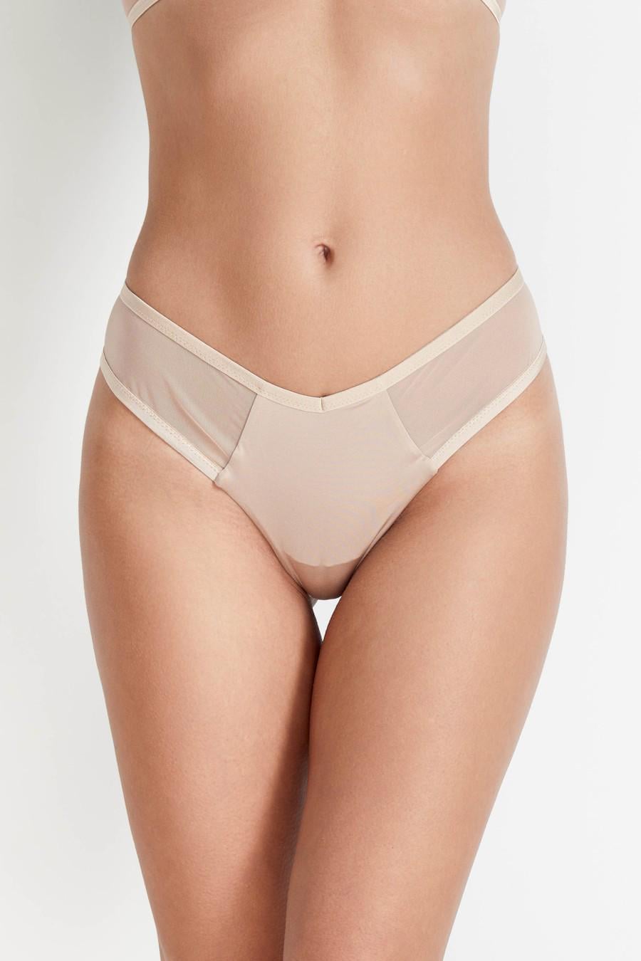 Трусики бразилиана Anabel Arto р. 3/M Бежевый (36547/80081) Трусики бразилиана Anabel Arto р. 3/M Бежевый (36547/80081)