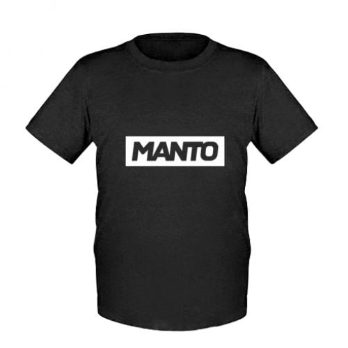 Футболка детская Manto 92 см Черный (12223345-2-178162-3XS)