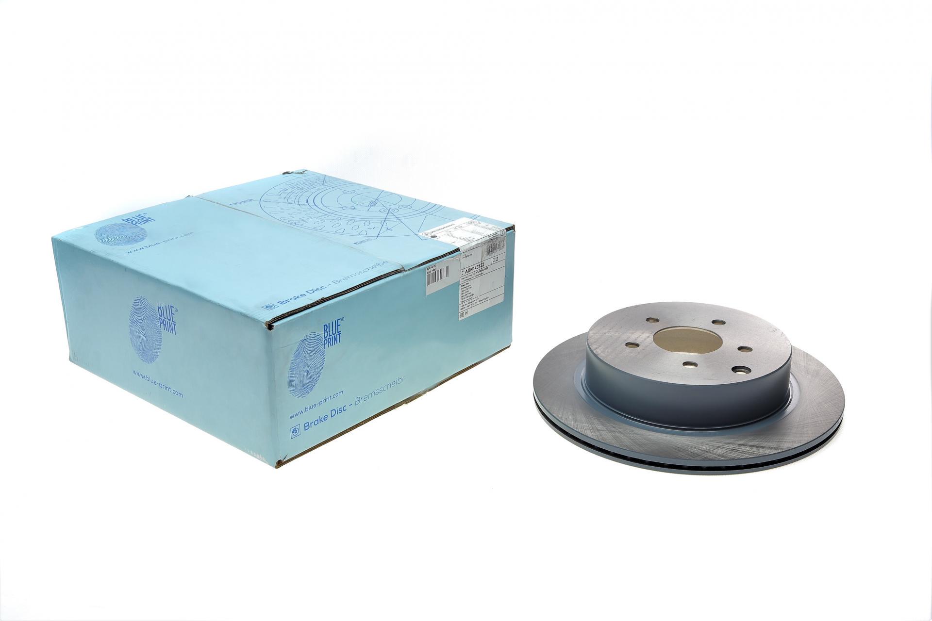 Диск тормозной задний BLUE PRINT для Infiniti EX/FX/G/M/Q50/Q70 03- с покрытием 308x16 мм (ADN143122)