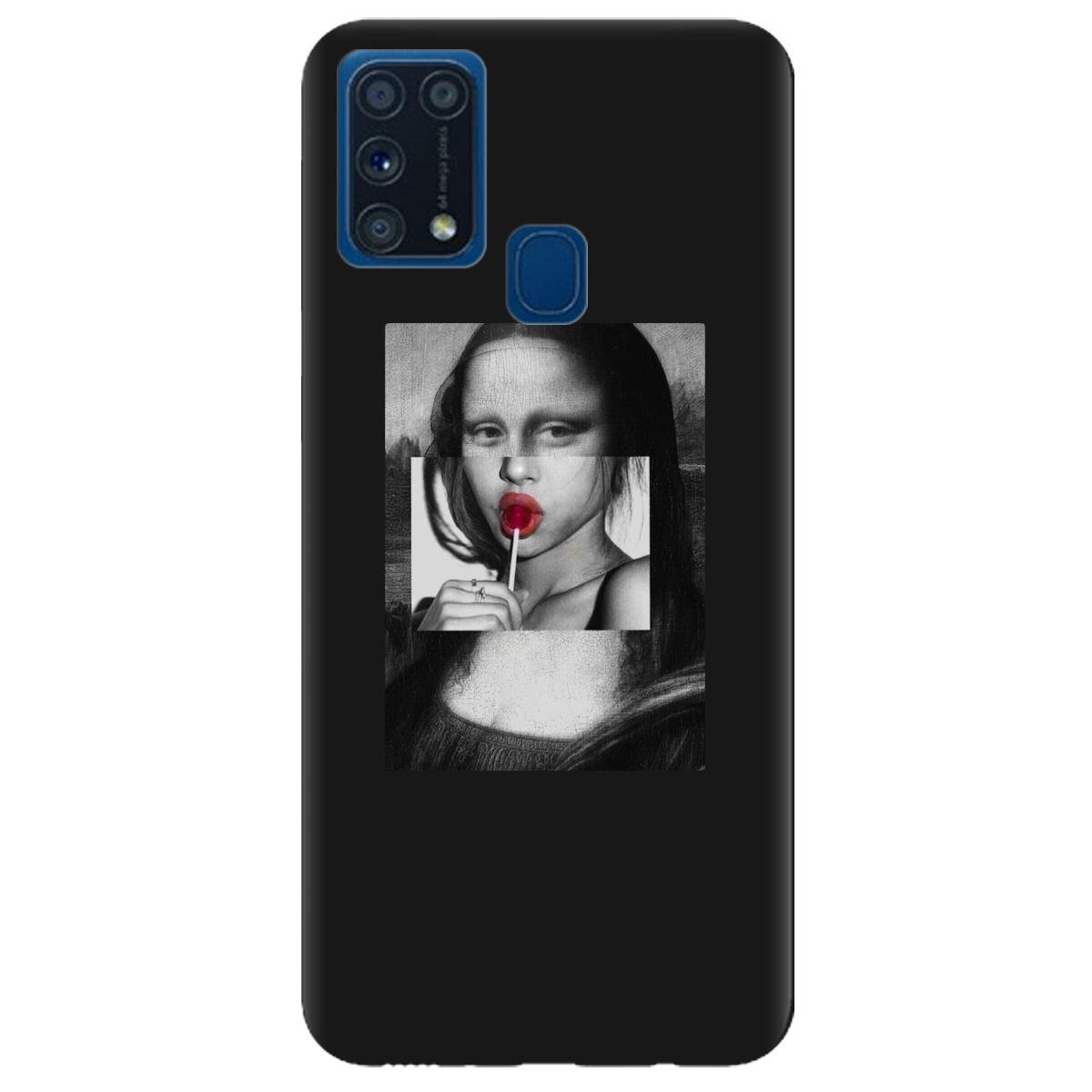 Силиконовый чехол Zorrov для Samsung Galaxy M31 - Mona lisa (14190050224099801)