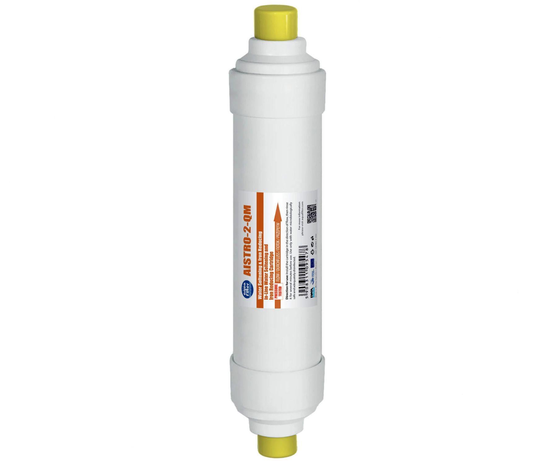 Картридж линейный AISTRO 2-QM для уменьшения железа и смягчения воды