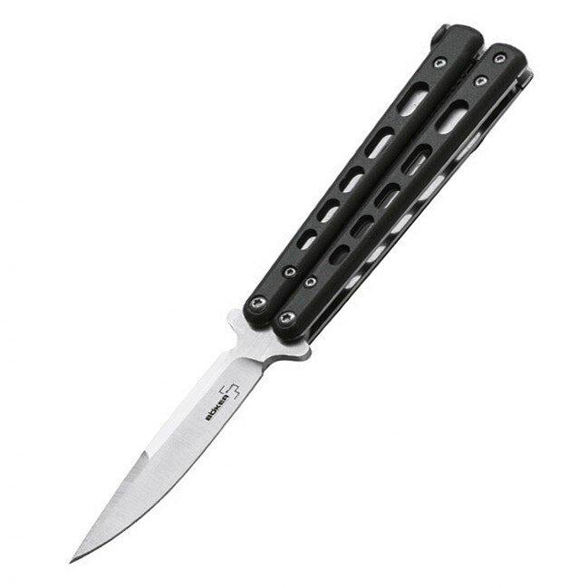 Нож Boker Plus Balisong Small 185 мм Black (06EX002)