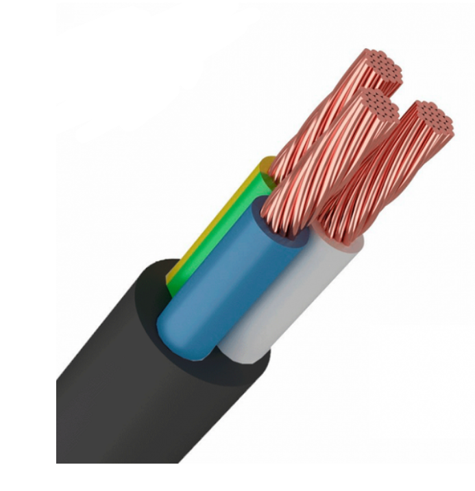 Кабель Інтерелектро ПВС 3х1,5 Чорний Кабель Інтерелектро ПВС 3х1,5 Чорний