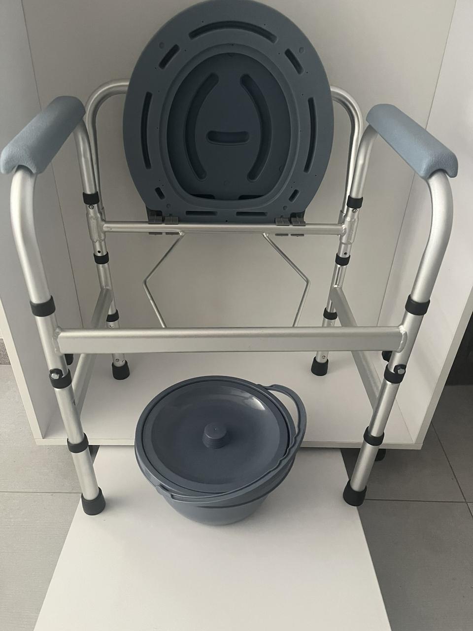 Кресло-туалет алюминиевое усиленное регулирующее по высоте Ersamed FY 811 LF2 - фото 5 Кресло-туалет алюминиевое усиленное регулирующее по высоте Ersamed FY 811 LF2 - фото 5