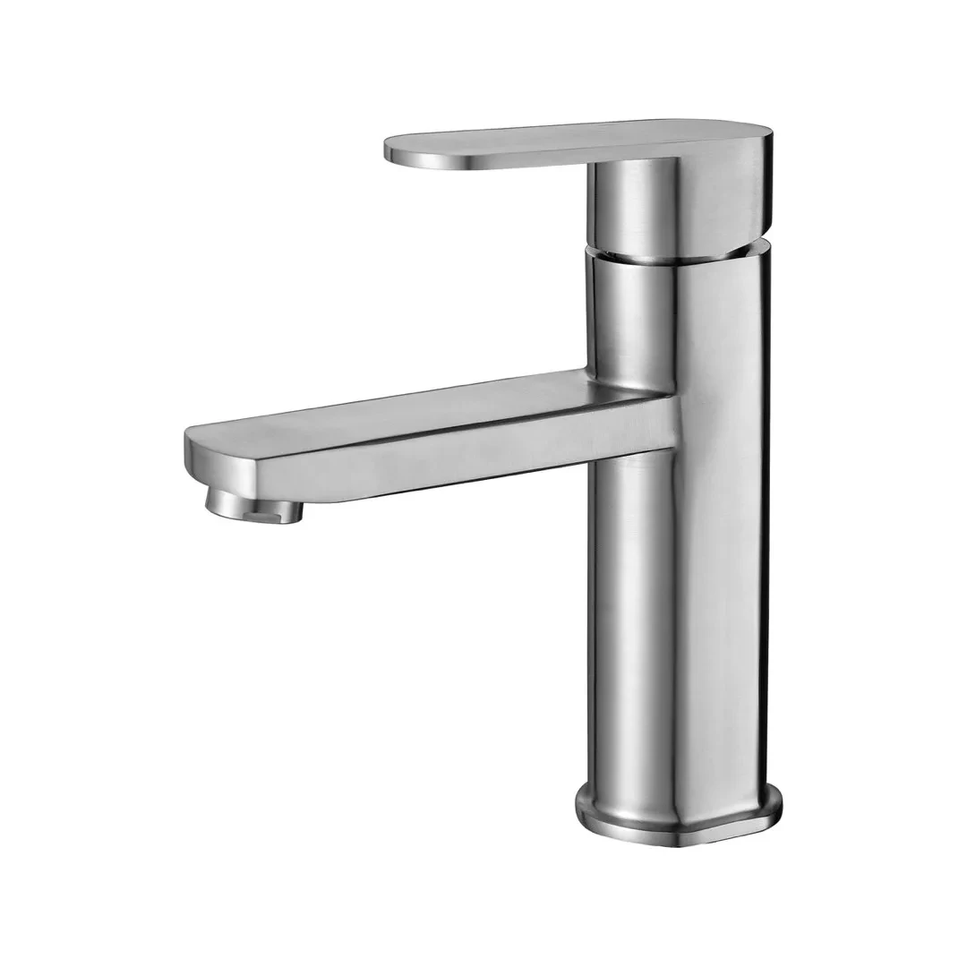 Смеситель для умывальника Frap F10805 Сатин (F10805) Смеситель для умывальника Frap F10805 Сатин (F10805)