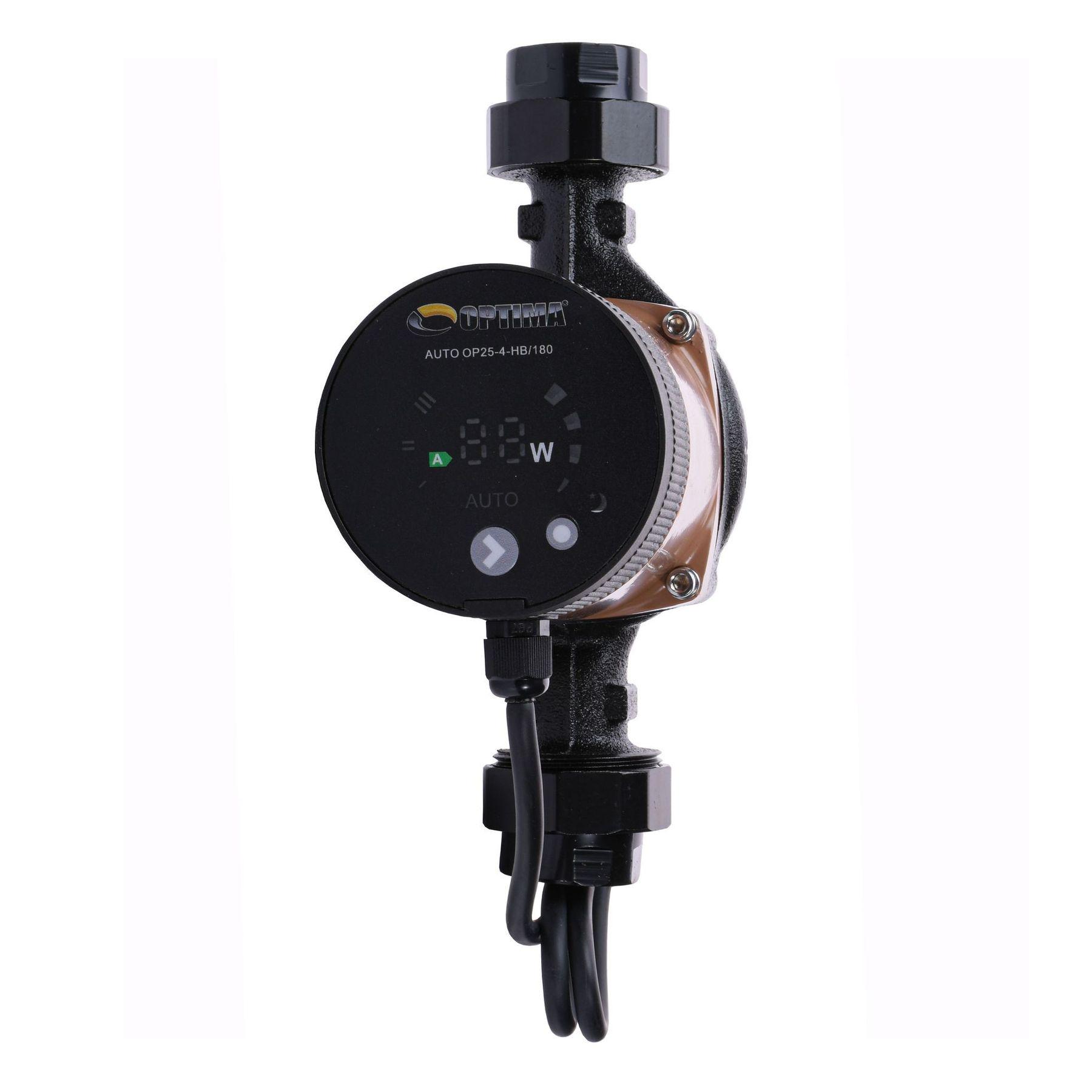 Насос циркуляционный энергосберегающий Optima OP25-40AUTO гайки 180 мм