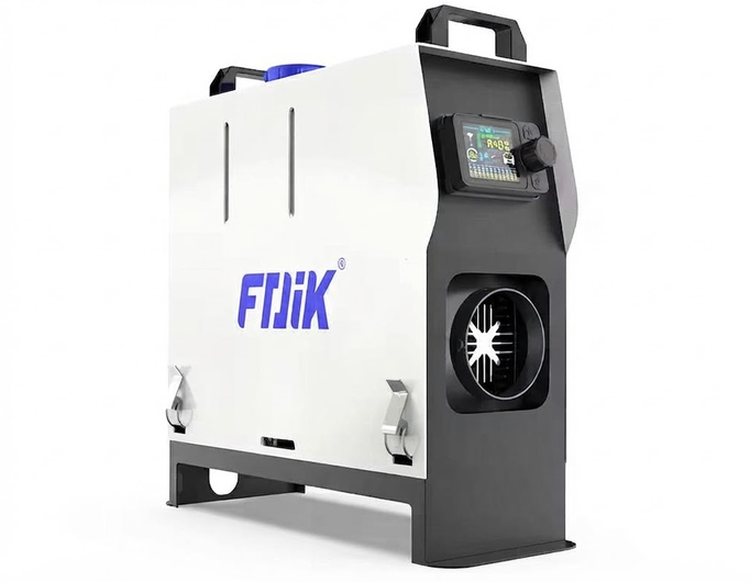 Автомобильный обогреватель автономный FDIK T7 PRO металлический с топливным насосом/ЖК-дисплеем и пультом 8 кВт 12/24/220V (37664525)