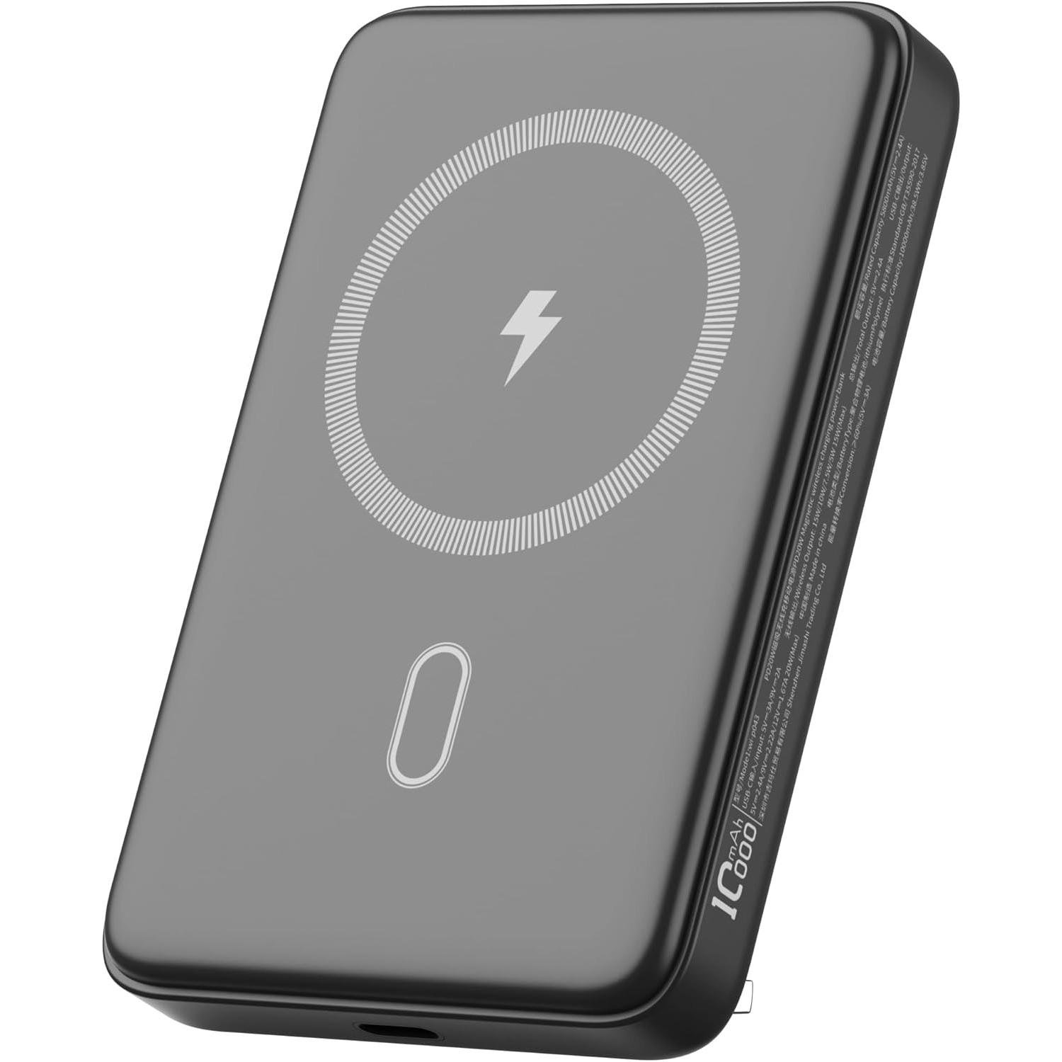 Зовнішній акумулятор WiWU Wi-P043 10000 mAh Black