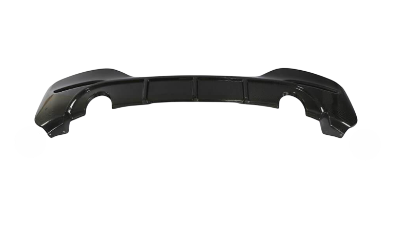 Диффузор заднего бампера DDCarbon 2015-2019 M Sport для BMW 1 серия F20/21 2011-2019 гг. натуральный карбон (136881)