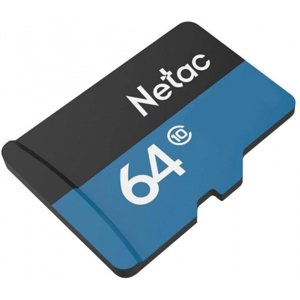 Карта пам'яті Netac 64GB microSD class 10 UHS-I U1 (NT02P500STN-064G-R)