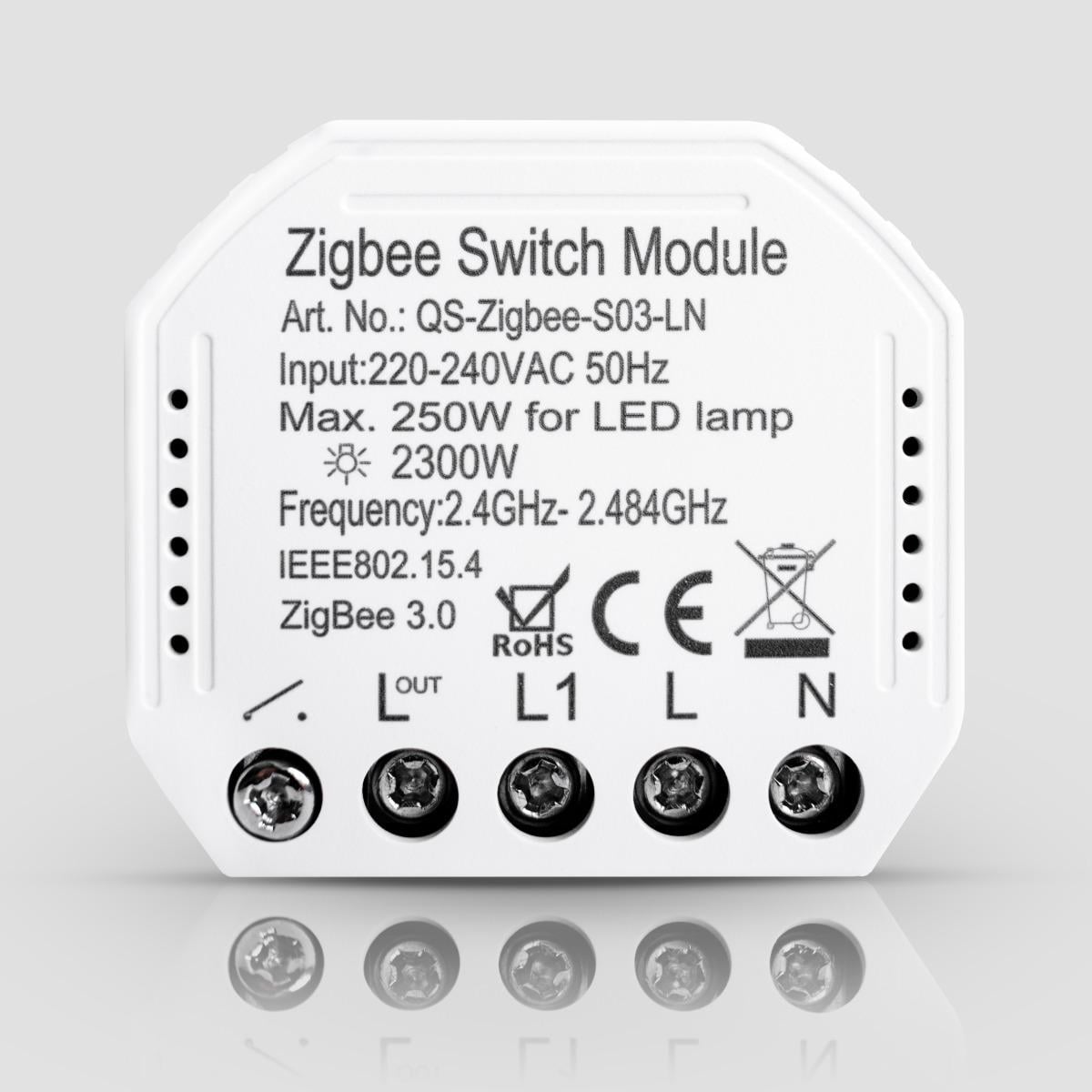 Реле Tuya qs-ZigBee-s03 ZigBee (WH00322)