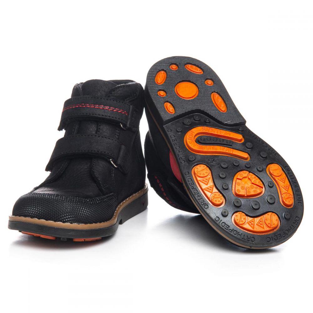 Ботинки для мальчиков The Leo 1023 р. 24 16 см Черный - фото 5