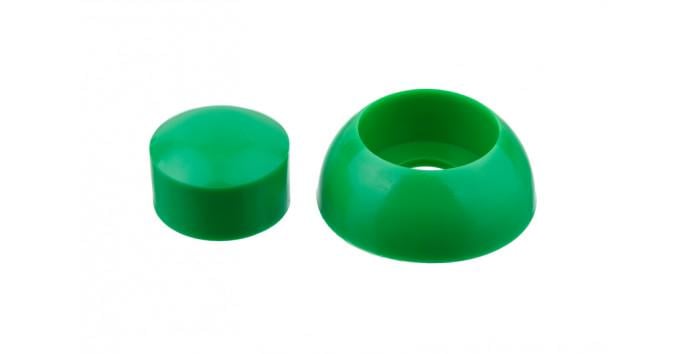 Заглушка двухсложная М8-М12 1 шт. средняя Зеленый (TPM-GRN-107-1шт)