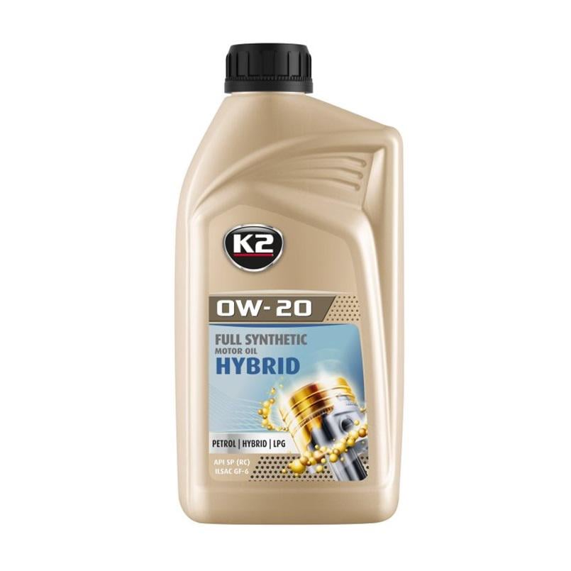 Моторне мастило K2 Hybrid Oil 0W-20 1 л (O0521E)