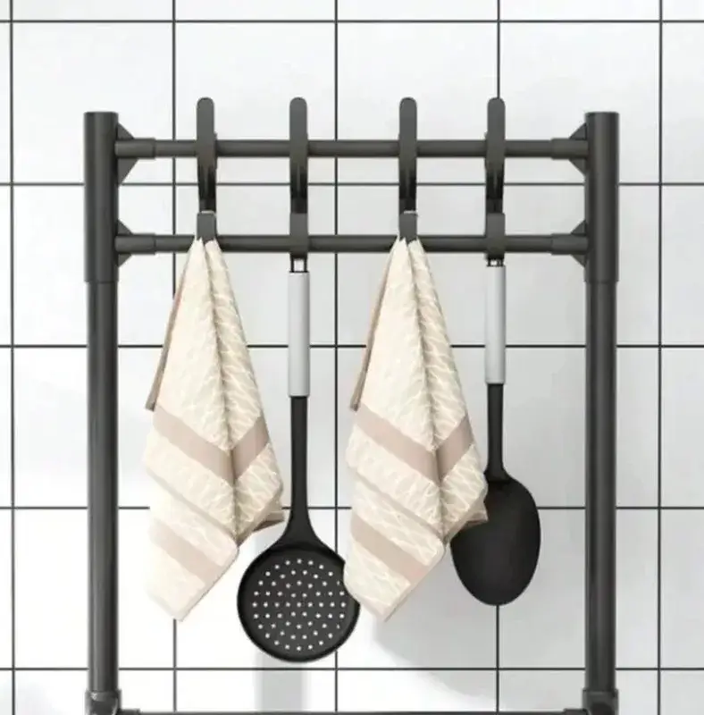 Полка B8107 на 4 яруса напольная 42x34x130 см (27415565) - фото 4