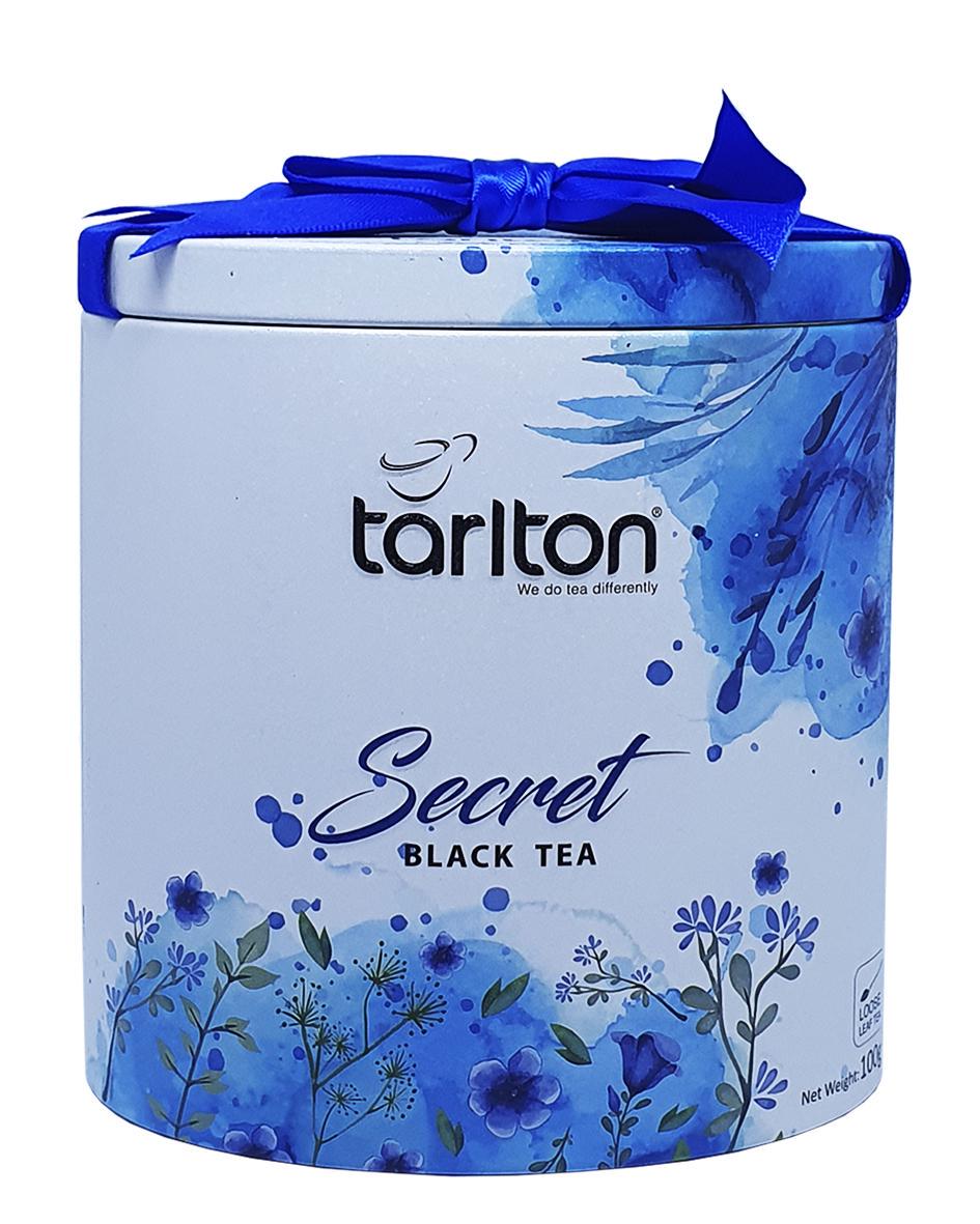 Чай Tarlton Секрет Цейлонский Листовой Fbop с маслом бергамота 100 г Черный (53580)