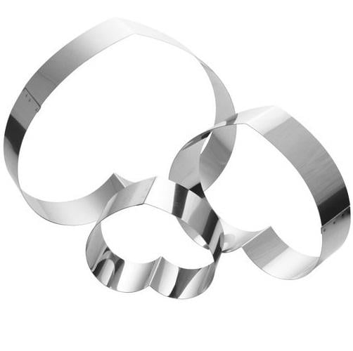 Форма для вырубки печенья Empire EM1189 Сердце 3 шт. (4fb1e1f6)