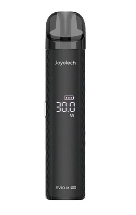 Електронна сигарета багаторазова Joyetech Evio M Pro Evio Grip POD-система 2,8 мл 1100 mAh Black Carbon (Evio M black carbon)