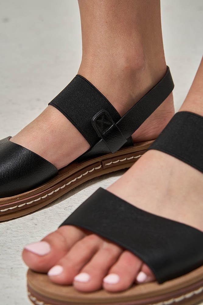 Босоножки женские Soprano на платформе р. 39 Черный (169546) - фото 5 Босоножки женские Soprano на платформе р. 39 Черный (169546) - фото 5