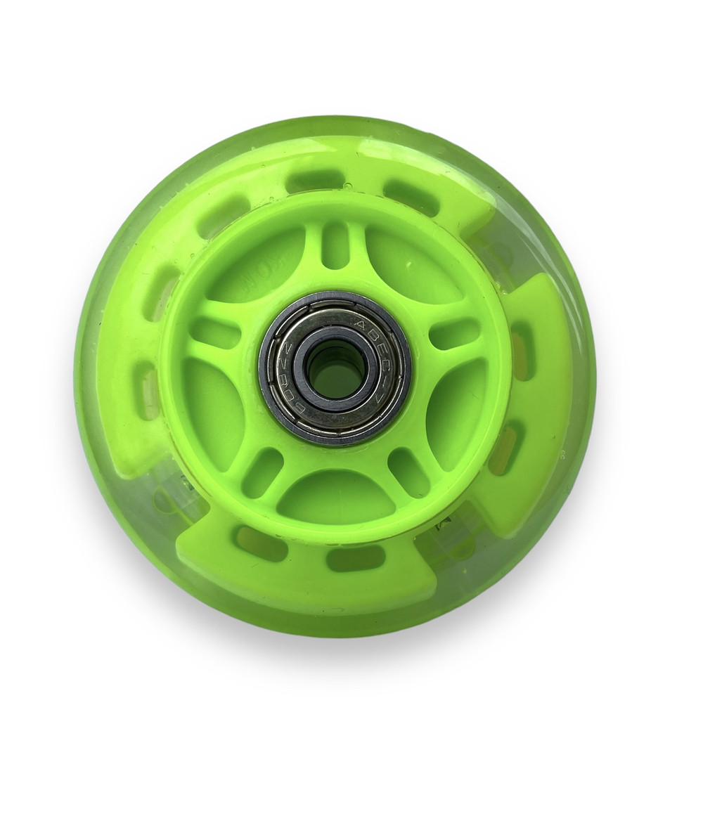 Колесо для самоката/роликов подшипники ABES-7 80 мм Салатовый - фото 2 Колесо для самоката/роликов подшипники ABES-7 80 мм Салатовый - фото 2