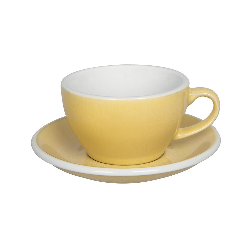 Набор Loveramics EGG Cappuccino Cup and Saucer чашка и блюдце 250 мл Potters Colours Сливочное масло
