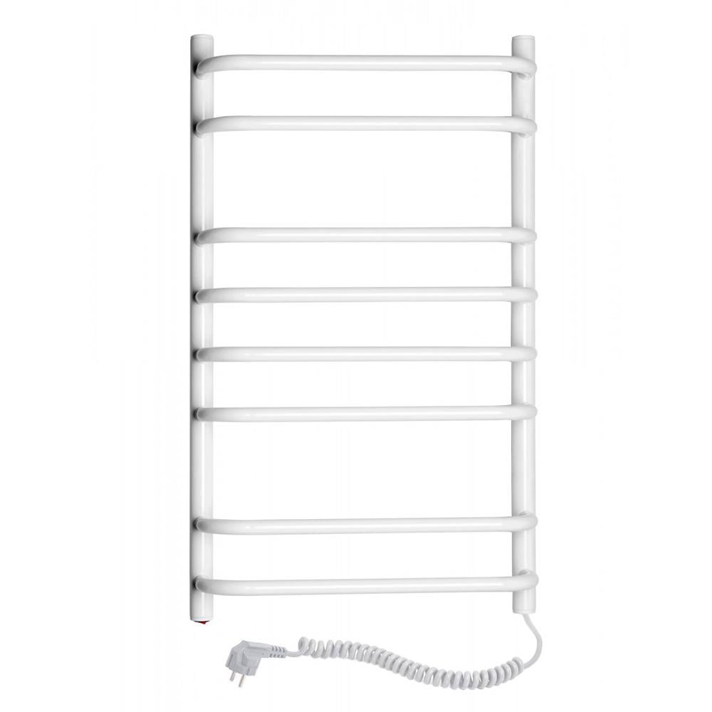 Полотенцесушитель электрический SANTAN Лестница Симфония правосторонняя 480х800 мм Белый (113200)