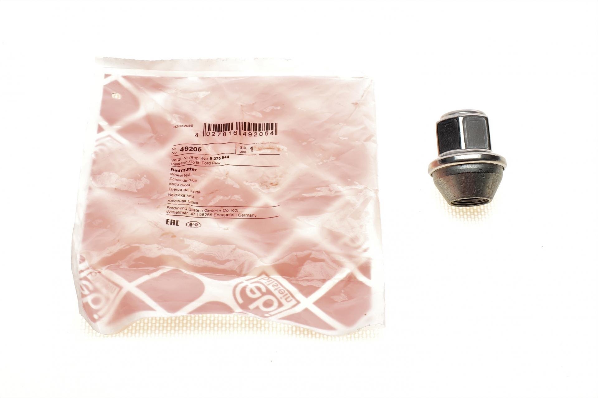 Гайка колесная FEBI BILSTEIN Ford Connect 13-M14x1,5 мм (49205)