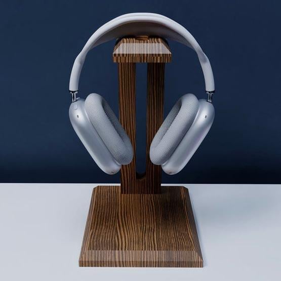 Стойка для наушников из дерева Макфери сепия (НУП-002208)