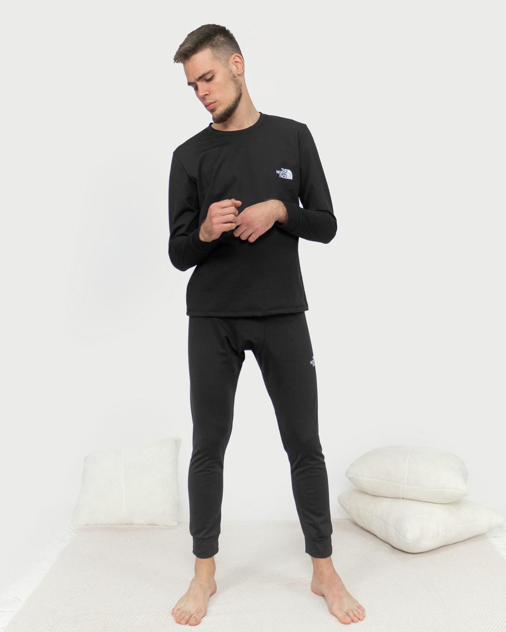 Комплект термобелья The North Face мужской на флисе кофта и брюки XL