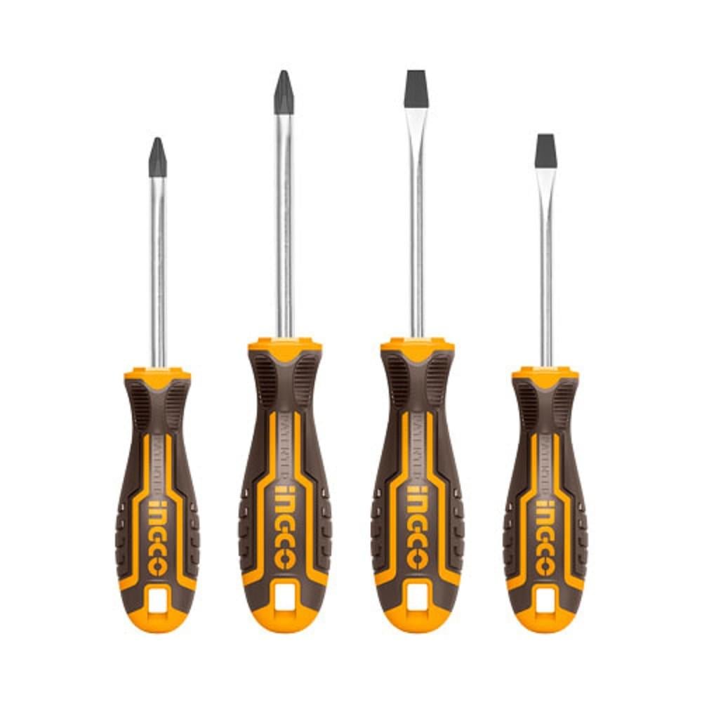 Набор отверток INGCO 4 шт. (HKSD0428)