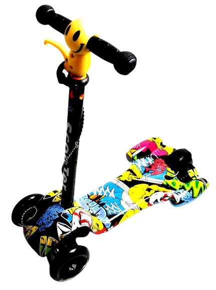 Самокат дитячий Scooter Maxi Raketa Joker (2T1049)