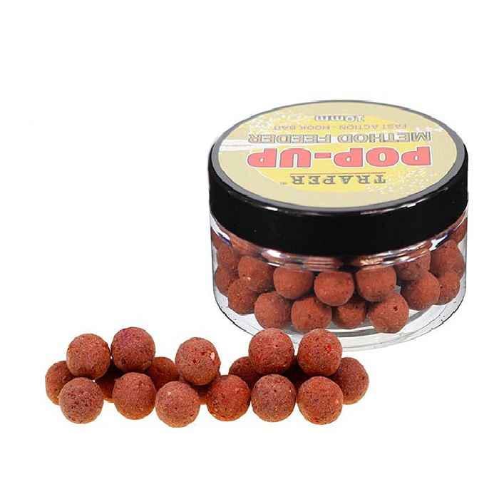 Бойлы Traper Pop-Up Method Feeder Halibut Red Палтус 10 мм 30 г