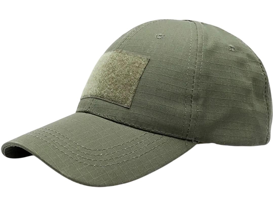 Бейсболка Rip-Stop с Velcro на затылке Олива (3581396)