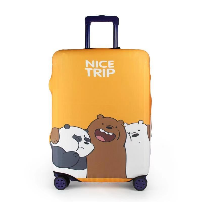 Чехол для чемодана Turister Nice Trip размер M Разноцветный Чехол для чемодана Turister Nice Trip размер M Разноцветный