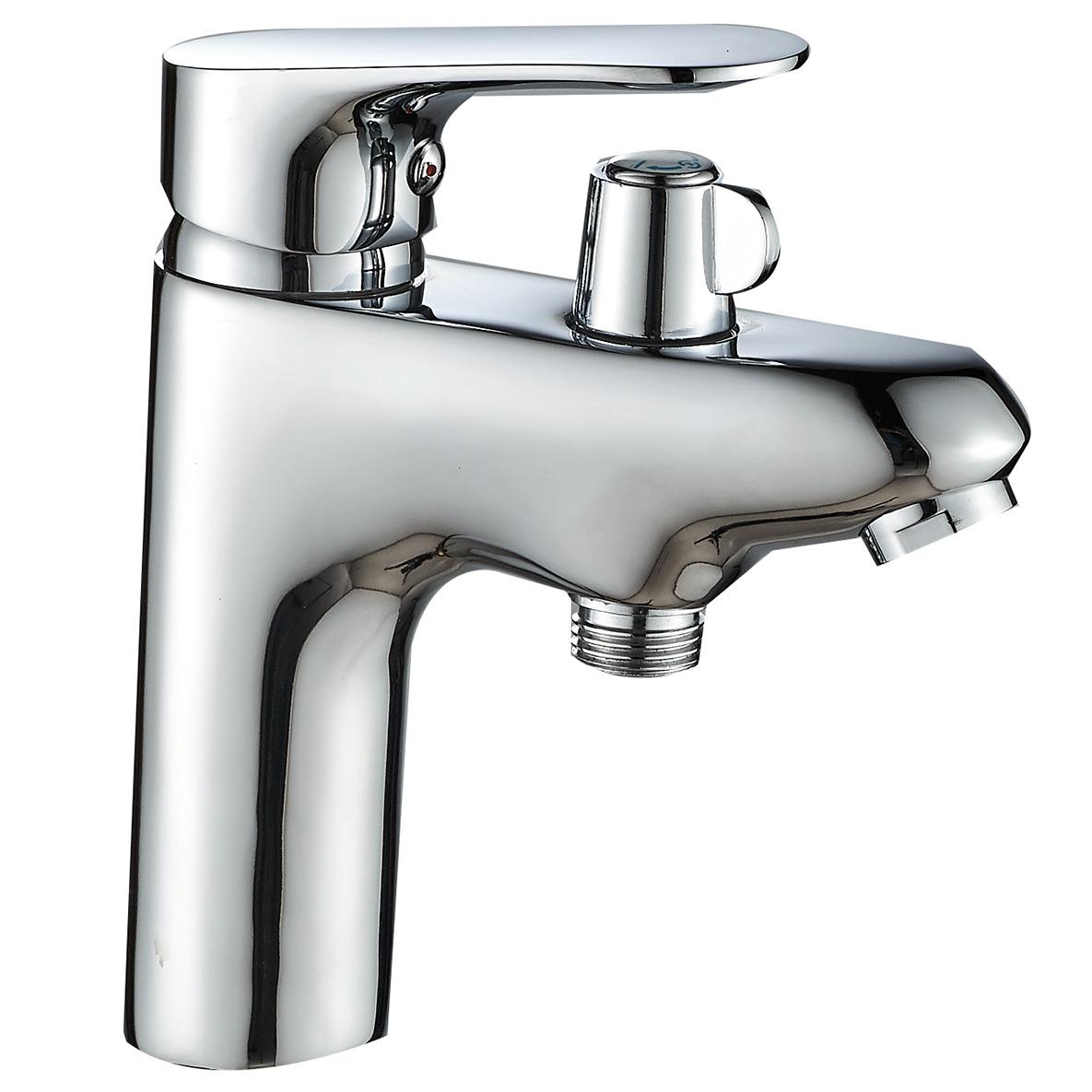 Змішувач на борт ванни Lidz Tani 011F LDTAN011FCRM44977 на один отвір Хром (216714)