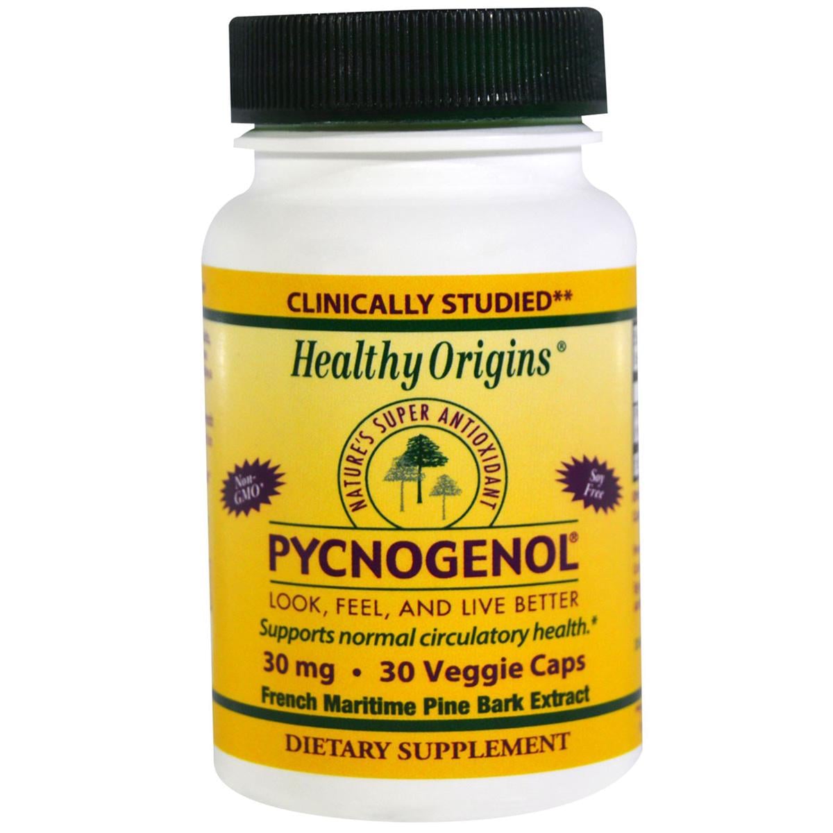 Пикногенол Healthy Origins 30 мг 30 капсул (HO41352)