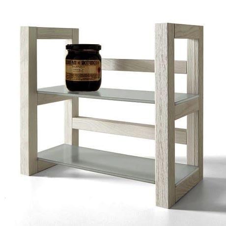 Полка настольная из дерева Дежавин Шебби/Маренго (ПСТ/00332119)