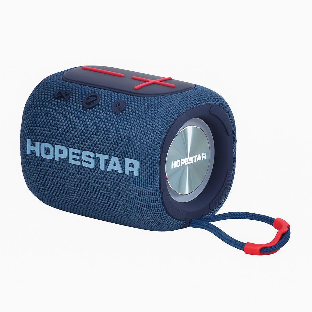 Колонка FG240430021Q MP3 11,5x9x9 см Bluetooth USB TF светодиодная подсветка 5 Вт Синий