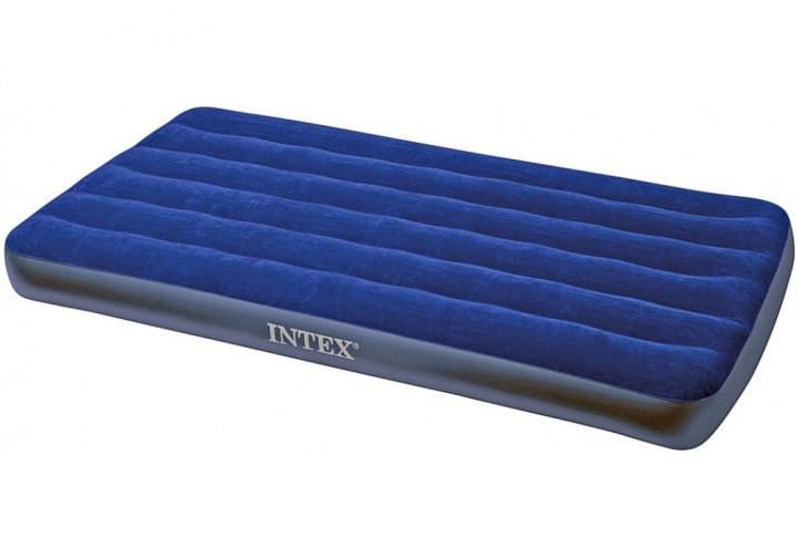 Матрас надувной Intex 64757 одноместный 99х191х25 см Синий (D-2019091142) - фото 3 Матрас надувной Intex 64757 одноместный 99х191х25 см Синий (D-2019091142) - фото 3