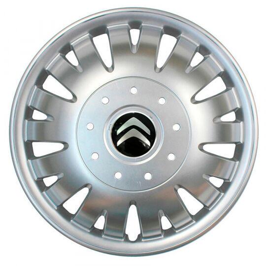 Автомобильные колпаки SKS 410 R16 с логотипом Citroen 4 шт. Серебристый Автомобильные колпаки SKS 410 R16 с логотипом Citroen 4 шт. Серебристый