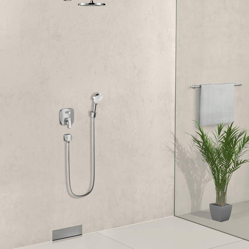 Шланговое подключение для душа Hansgrohe FixFit Хром (26457000) - фото 2