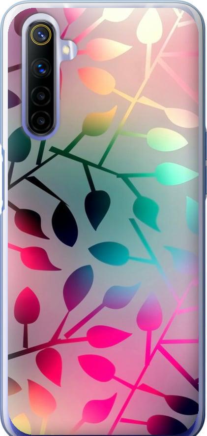 Чехол на Realme 6 Листья (2235t-1913-42517)