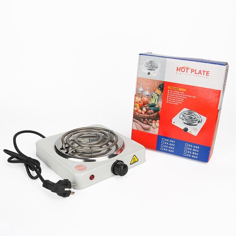 Плита електрична настільна 1000 Вт BSD-1010B Білий (4415801) - фото 5 Плита електрична настільна 1000 Вт BSD-1010B Білий (4415801) - фото 5