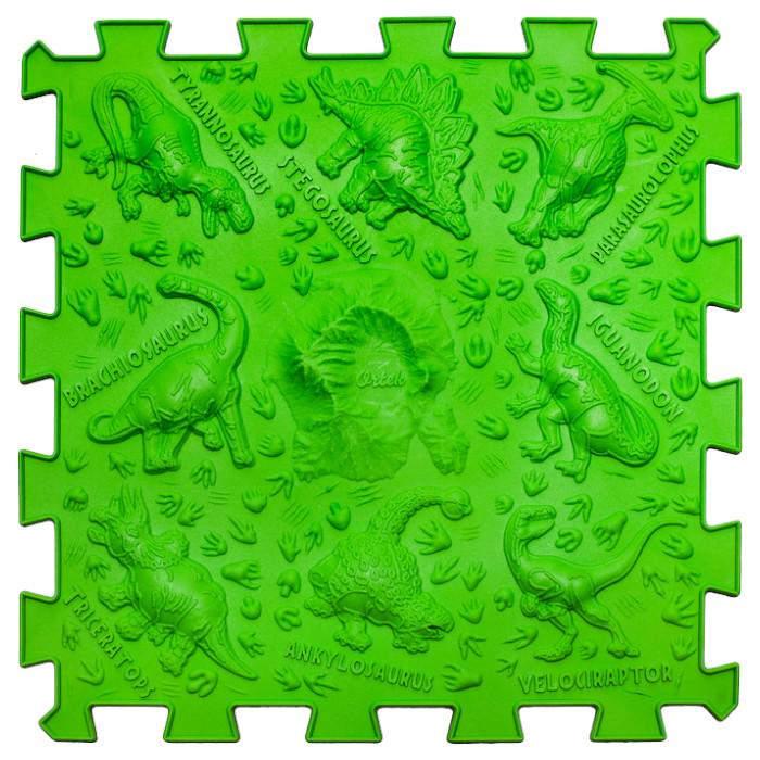Розвиваючий килимок масажний Пазли Мікс Терразаври 1 елемент Салатовий (AD360011) - фото 1 Розвиваючий килимок масажний Пазли Мікс Терразаври 1 елемент Салатовий (AD360011) - фото 1