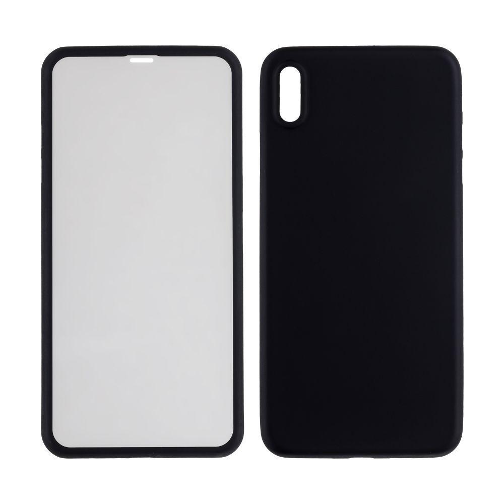 Чехол Double Sided для iPhone Xs Max Черный - фото 1