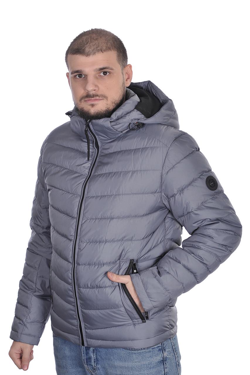 Куртка мужская еврозима Black Vinyl 24-C24-2561CQG XL Серый (24-C24-2561CQG_28_52) - фото 3