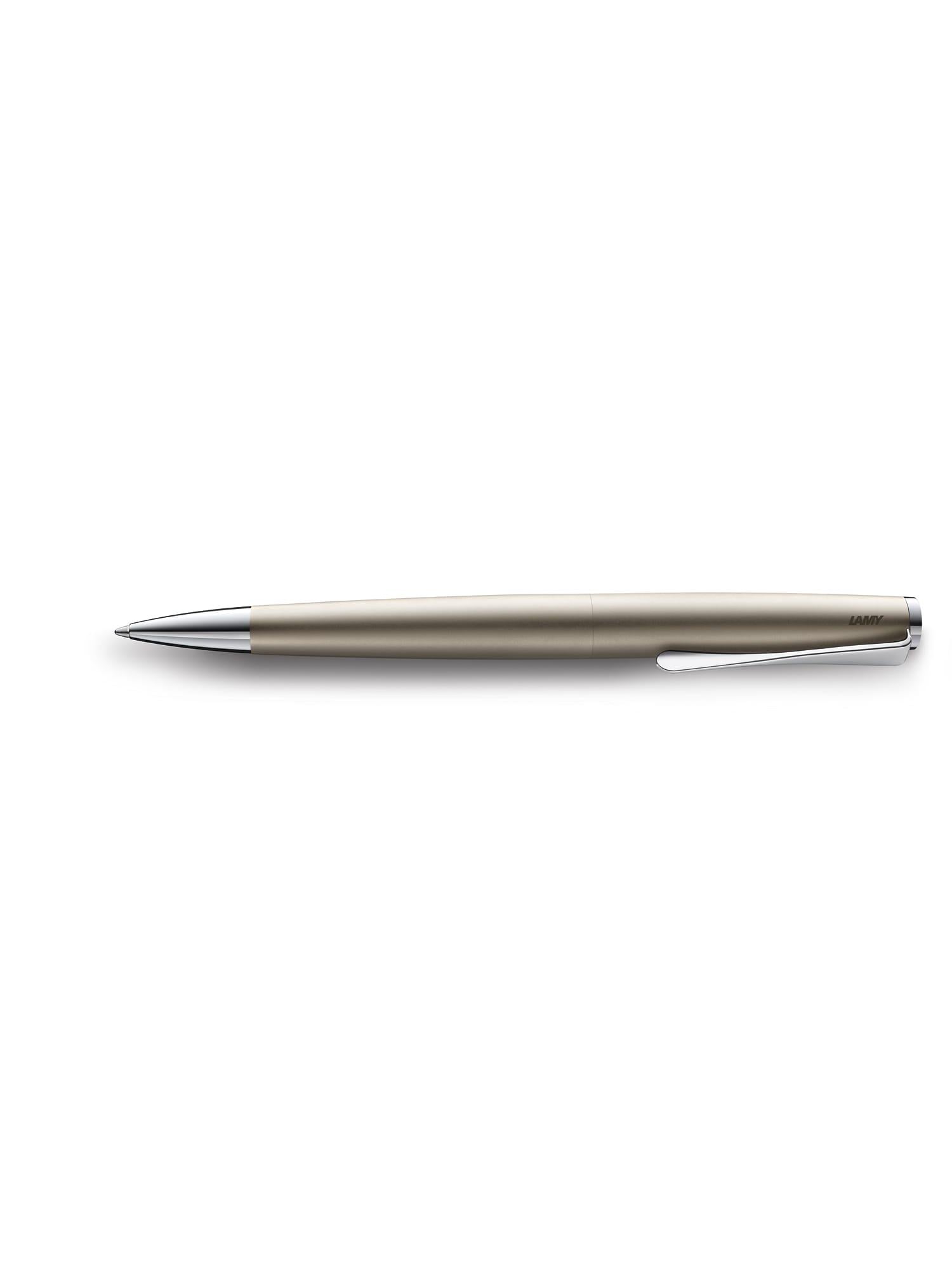 Письменная авторучка шариковая Lamy Studio стержень черный M16 1 мм Палладий (4026543)