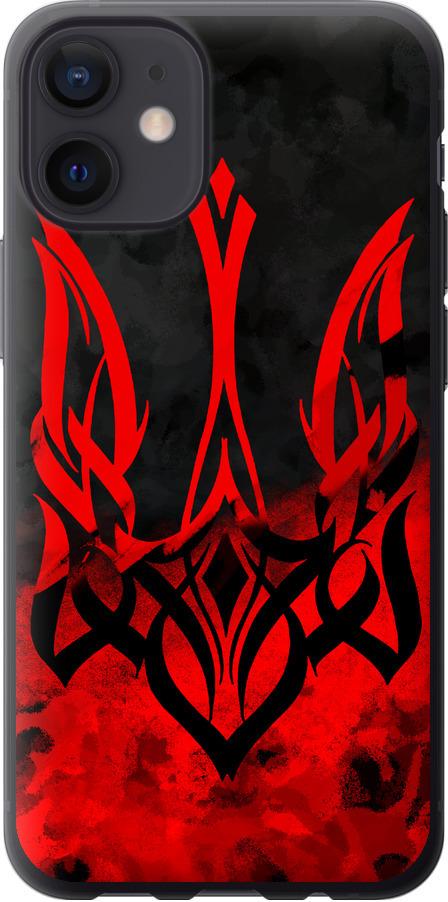 Чехол на iPhone 12 Mini Герб Украины v2 (5312t-2071-42517) Чехол на iPhone 12 Mini Герб Украины v2 (5312t-2071-42517)