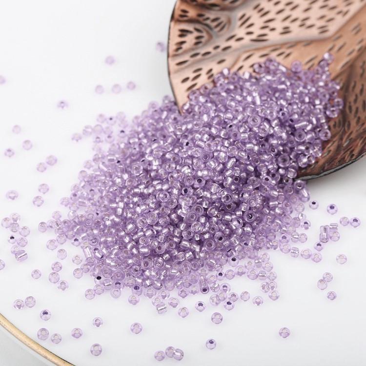 Бисер Парчовый 2 мм 50 г Лавандовый (БР0002ч45)